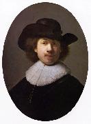 REMBRANDT Harmenszoon van Rijn Self-Portrait (mk33) Spain oil painting artist